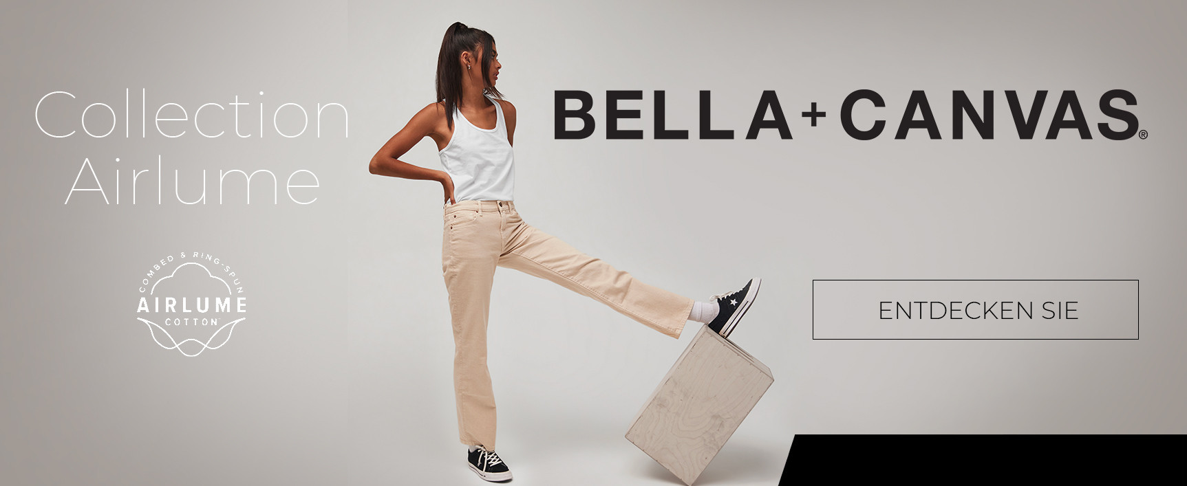 Bella + Canvas : Airlume Cotton
