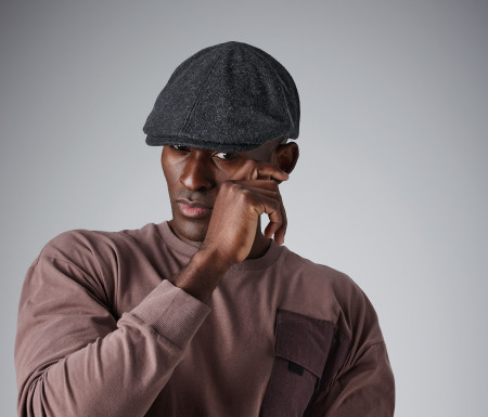 MELTON WOOL IVY CAP