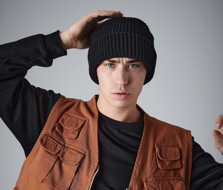 CLASSIC WAFFLE KNIT BEANIE