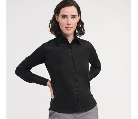 LADIES' LONG SLEEVE TAILORED ULTIMATE NON-IRON SHIRT