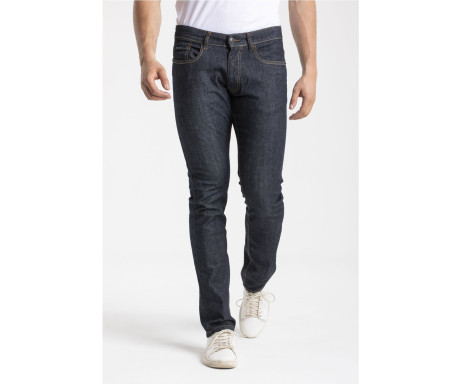 MEN'S RAW FITTED JEANS