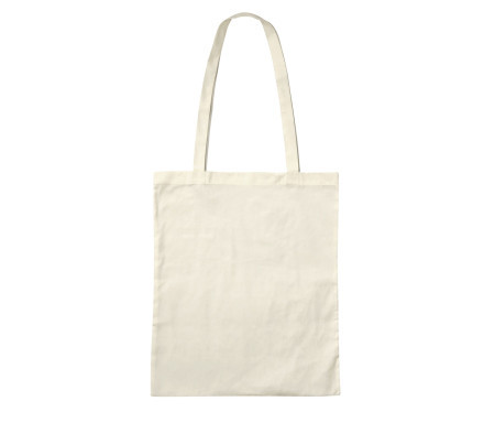 LONG HANDLE PROMO SHOPPER COTTON BAG